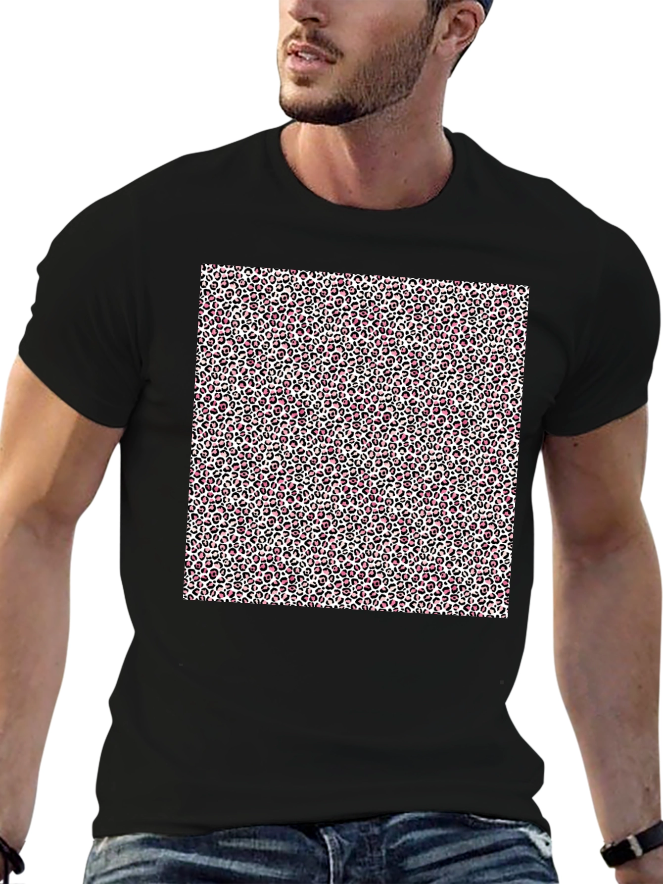 Leopard Print Tee - Stylish & Trendy
