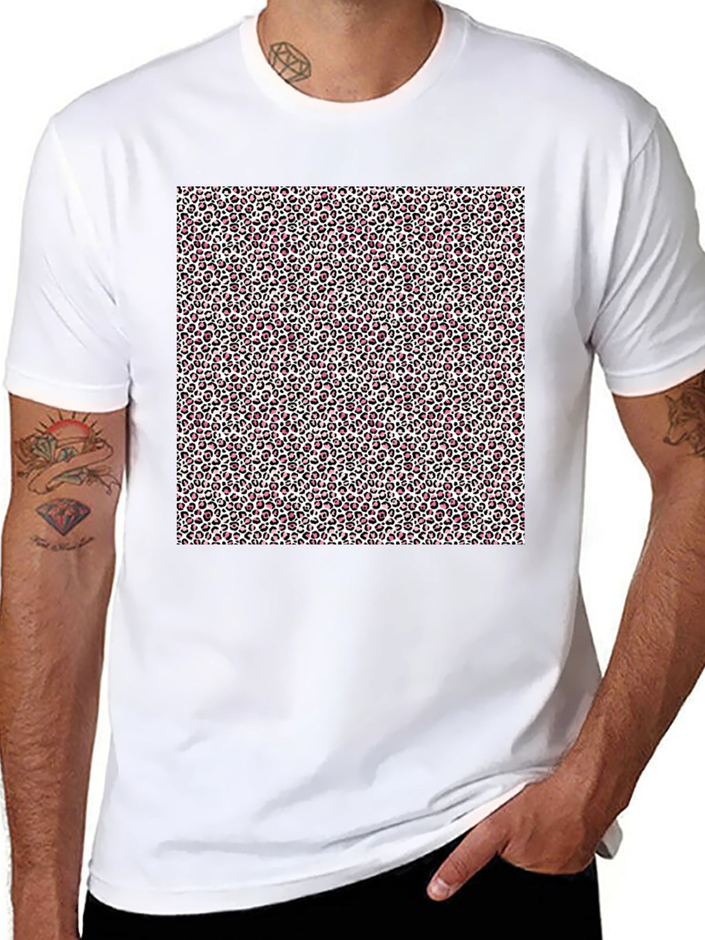 Leopard Print Tee - Stylish & Trendy