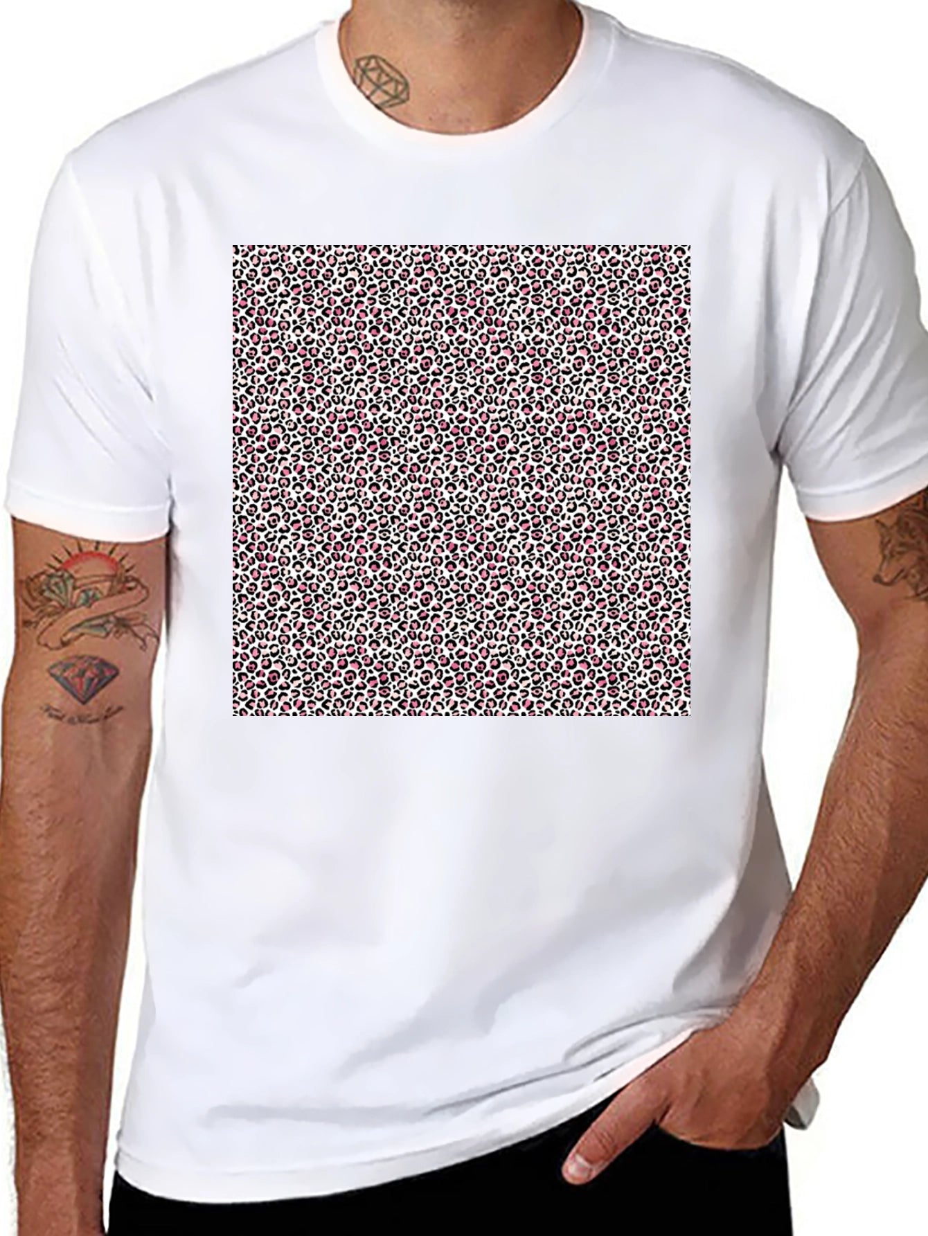 Leopard Print Tee - Stylish & Trendy