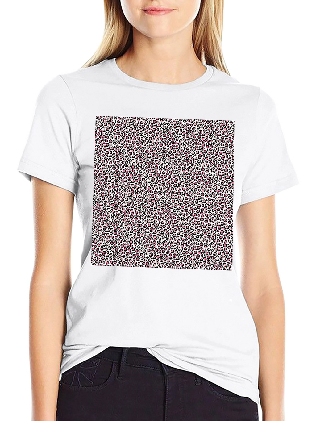 Leopard Print Tee - Stylish & Trendy