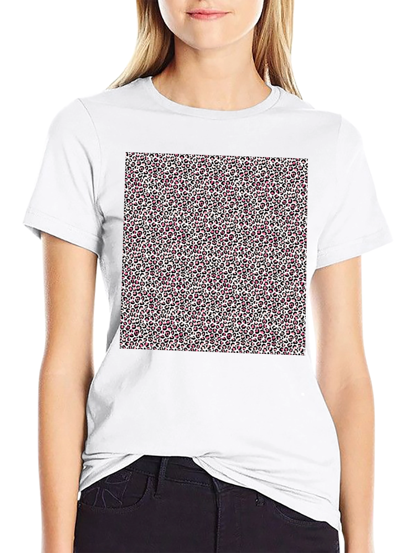 Leopard Print Tee - Stylish & Trendy