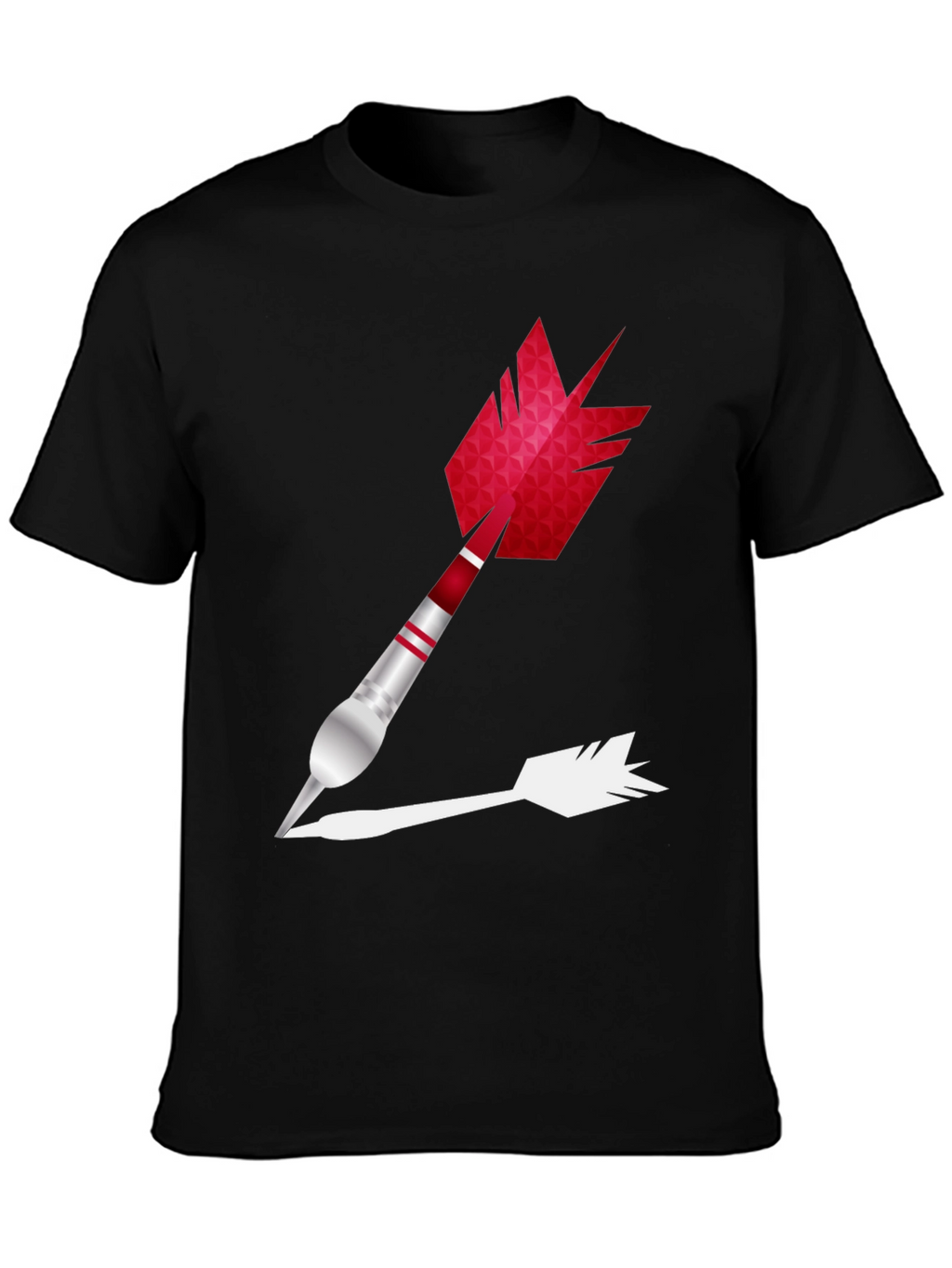 Dart Graphic Tee - Novelty Arrow Design