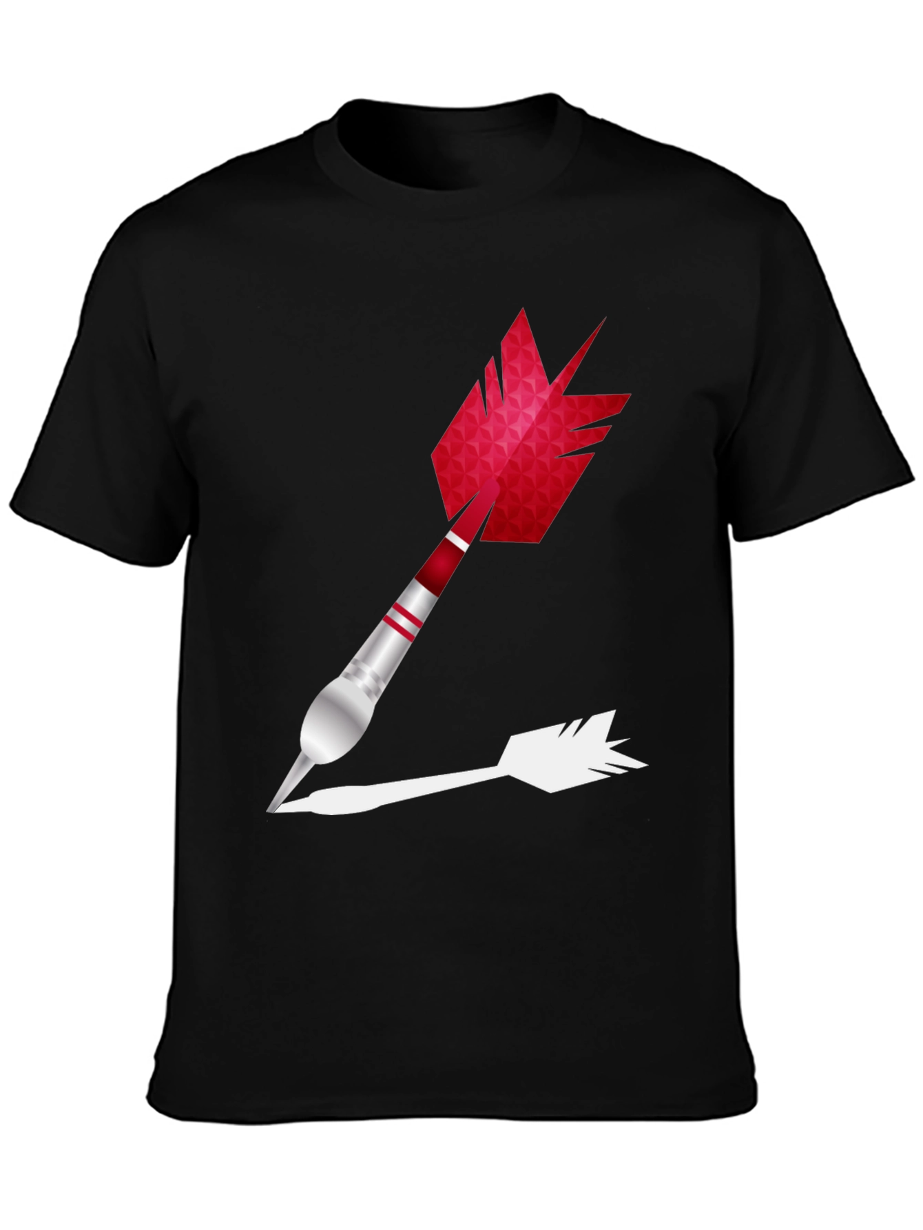 Dart Graphic Tee - Novelty Arrow Design
