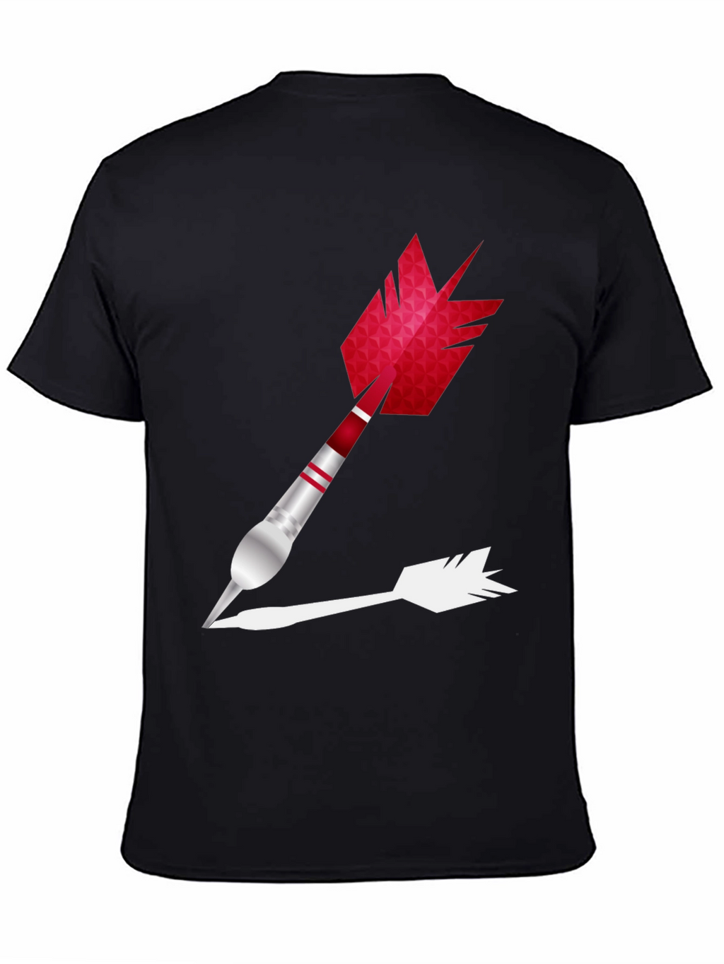 Dart Graphic Tee - Novelty Arrow Design
