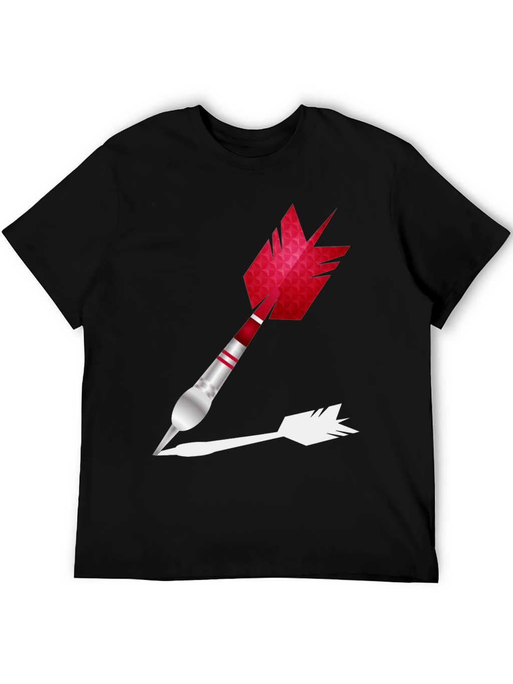Dart Graphic Tee - Novelty Arrow Design