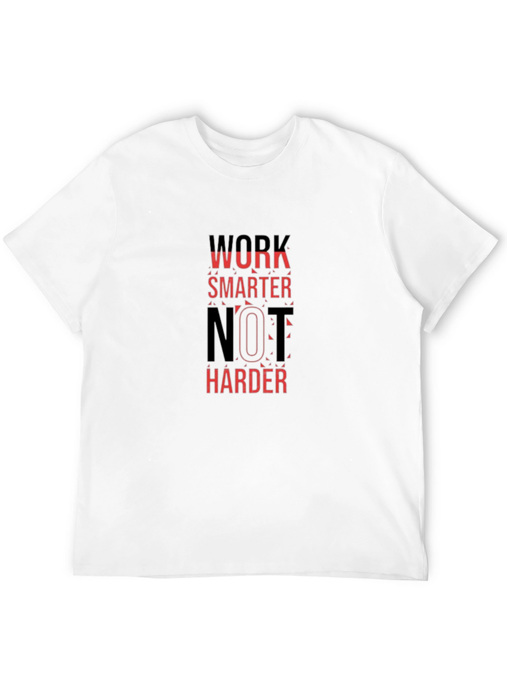 Work Smarter Graphic Tee - Black