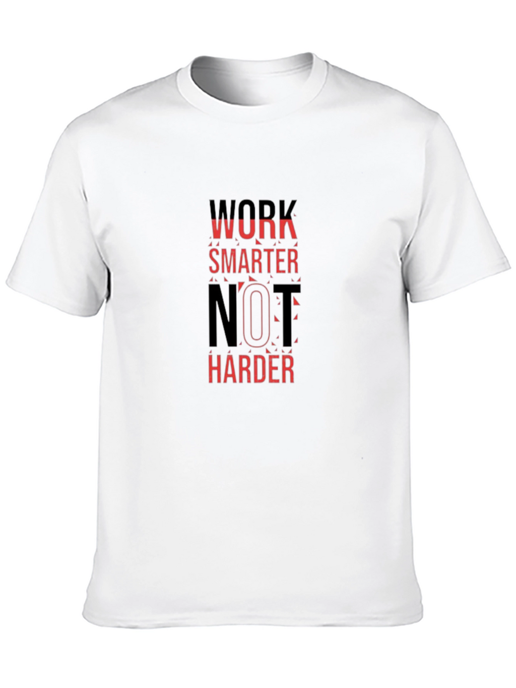 Work Smarter Graphic Tee - Black