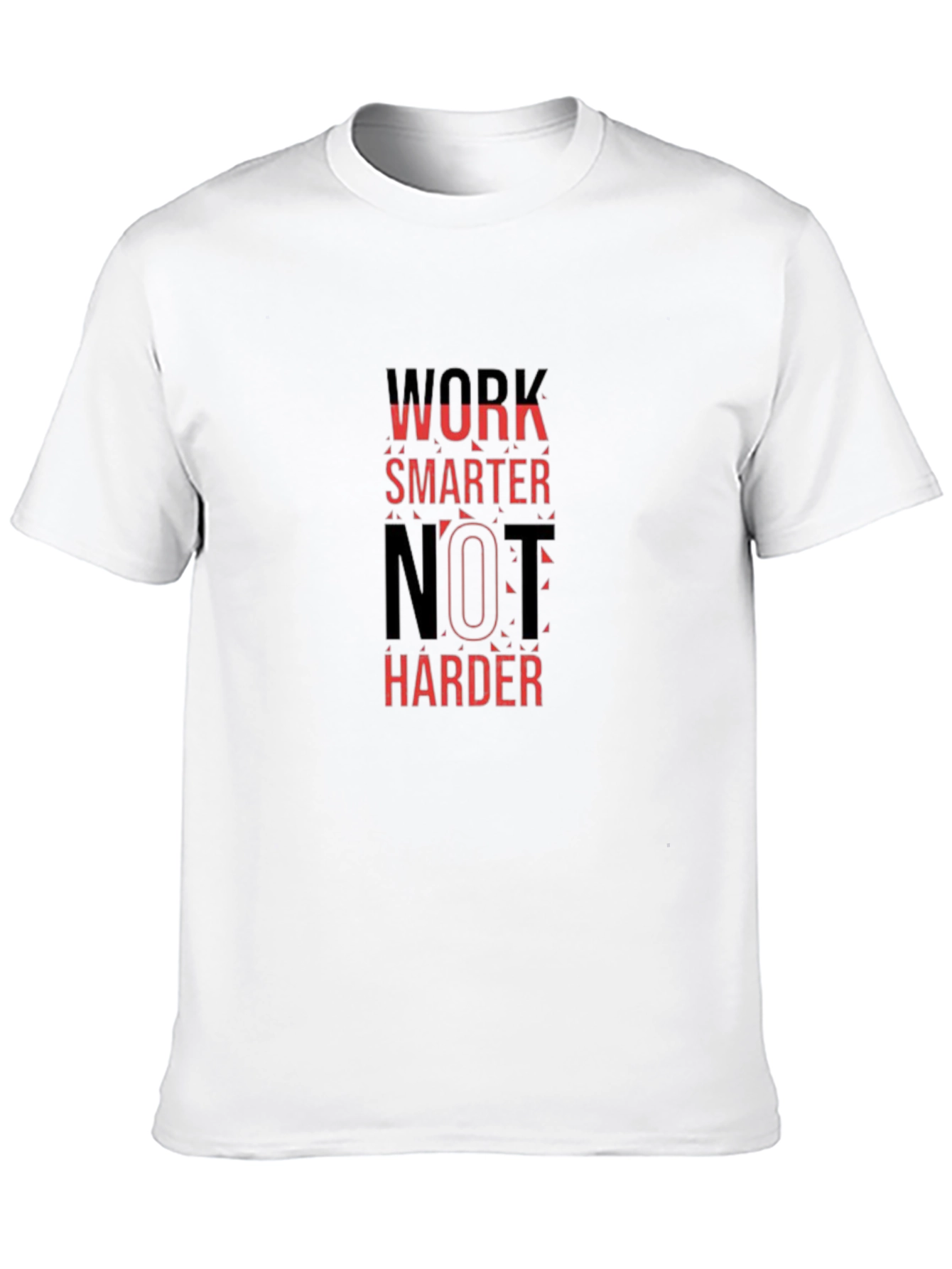 Work Smarter Graphic Tee - Black