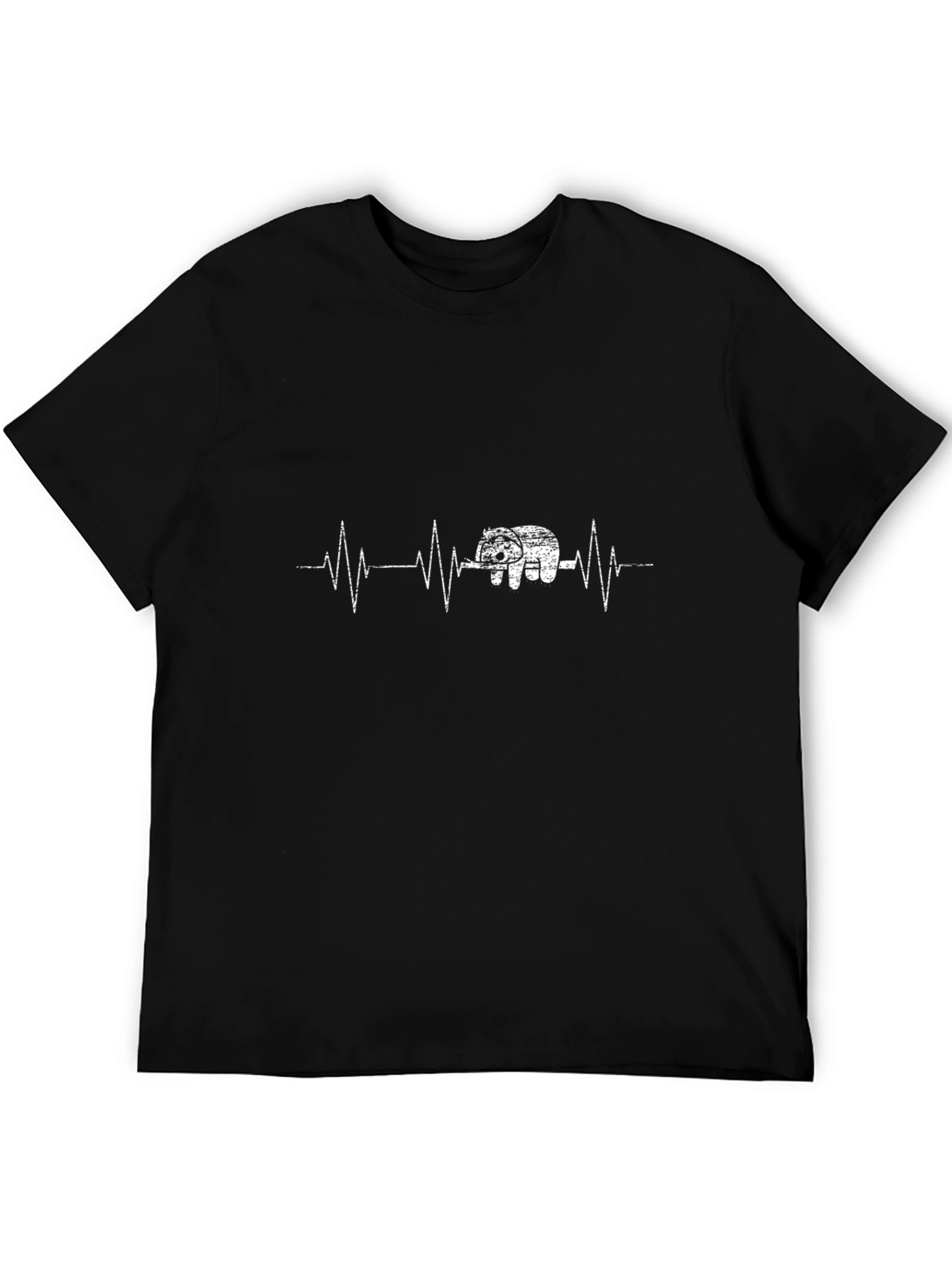 Sloth Heartbeat T-Shirt - Relaxed Style