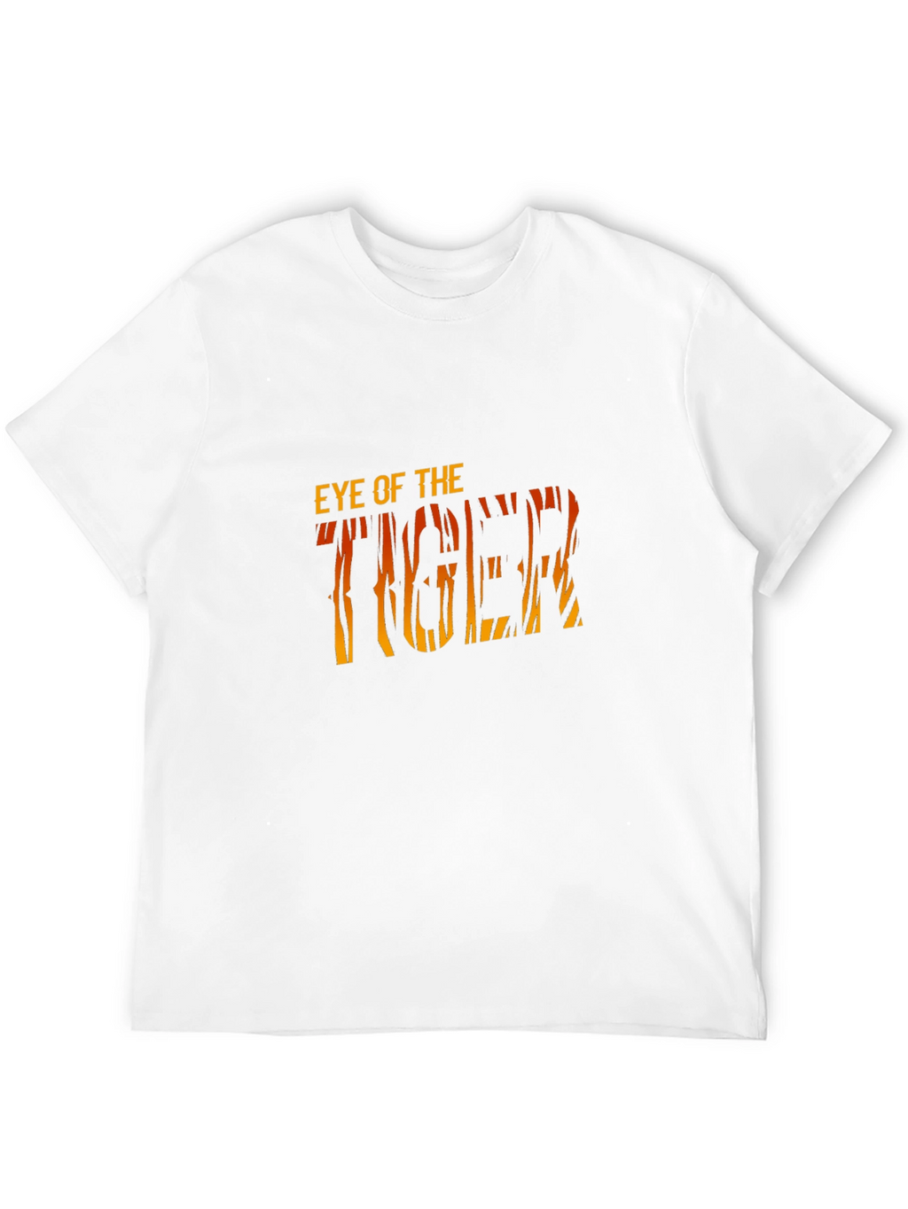 Eye of the Tiger Black Graphic Tee