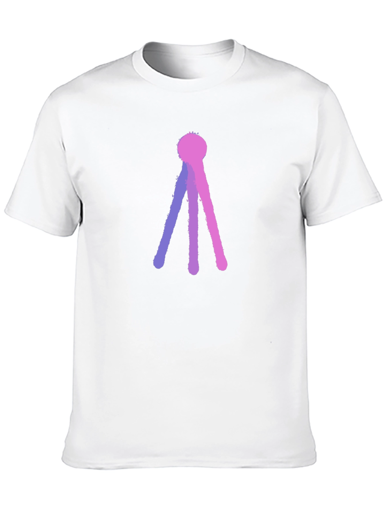 Abstract Tri-Line T-Shirt