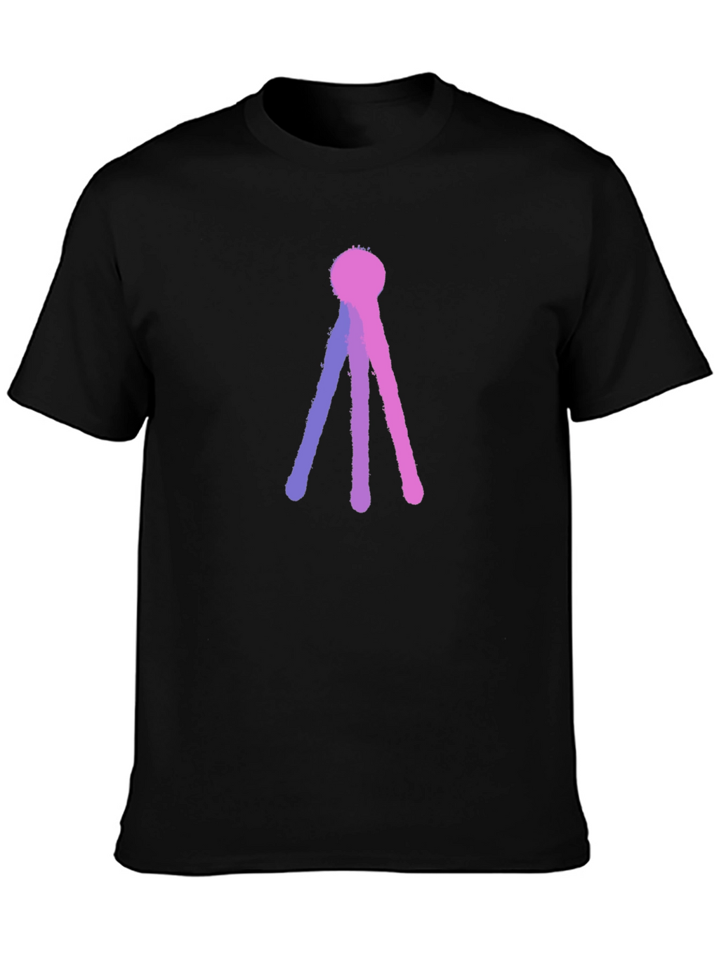 Abstract Tri-Line T-Shirt
