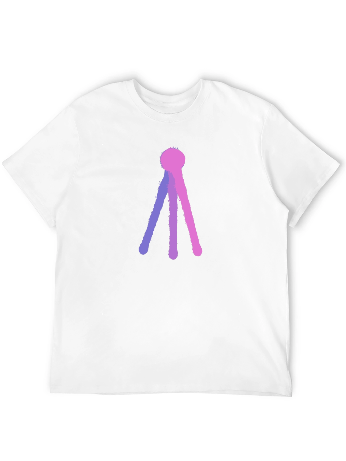 Abstract Tri-Line T-Shirt