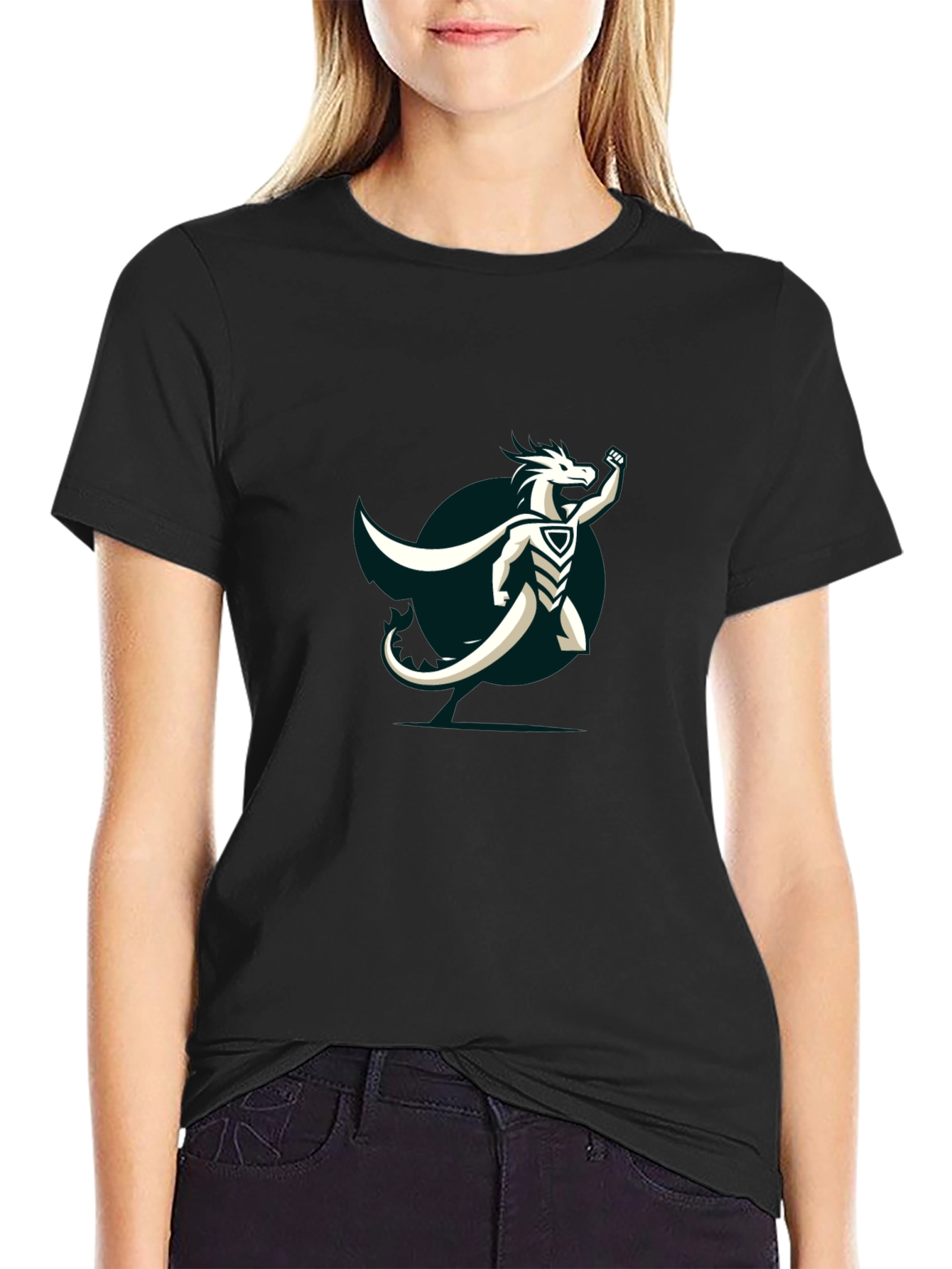 Hero Dragon T-Shirt - Black