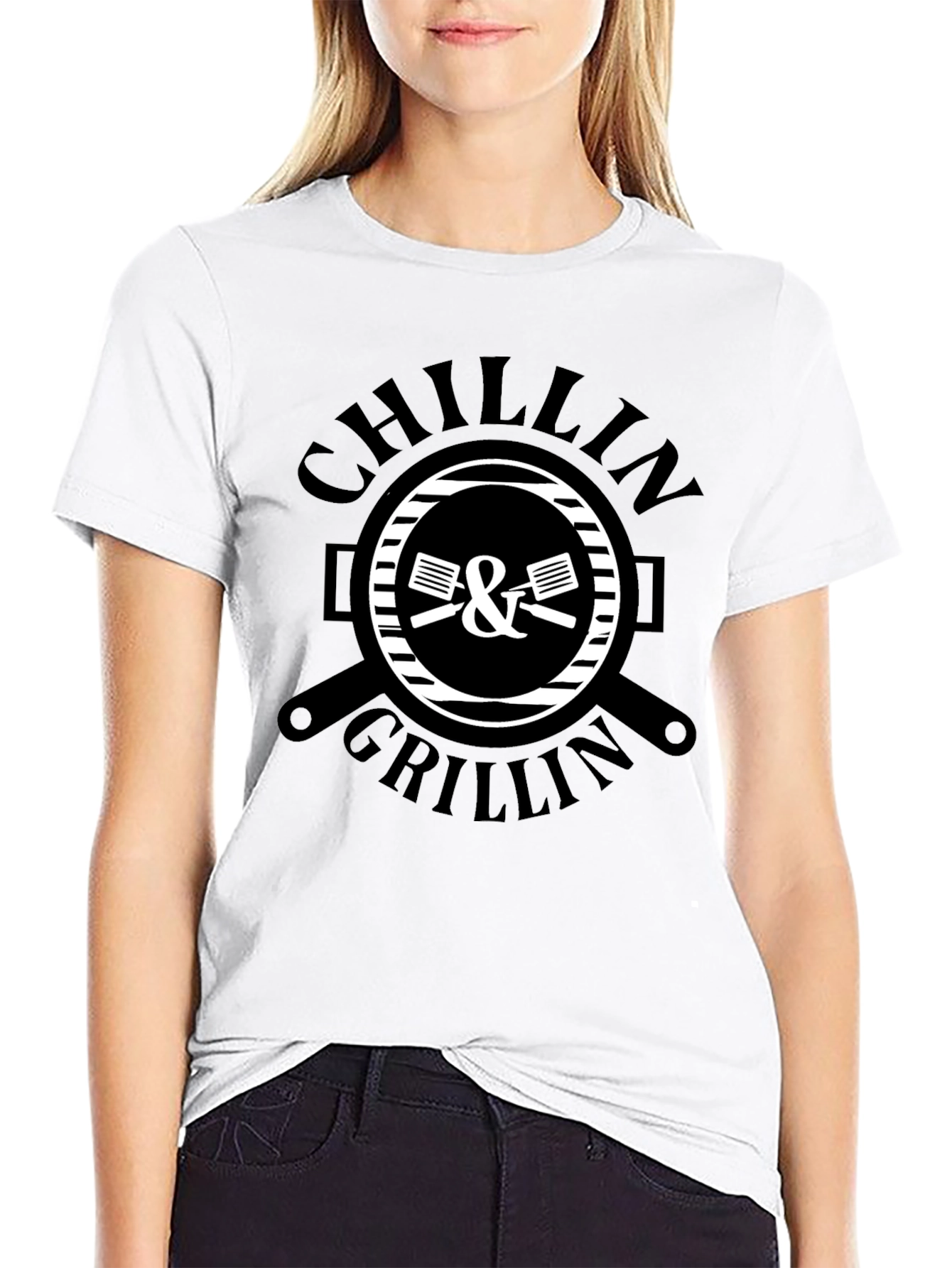 Chillin & Grillin Graphic Tee