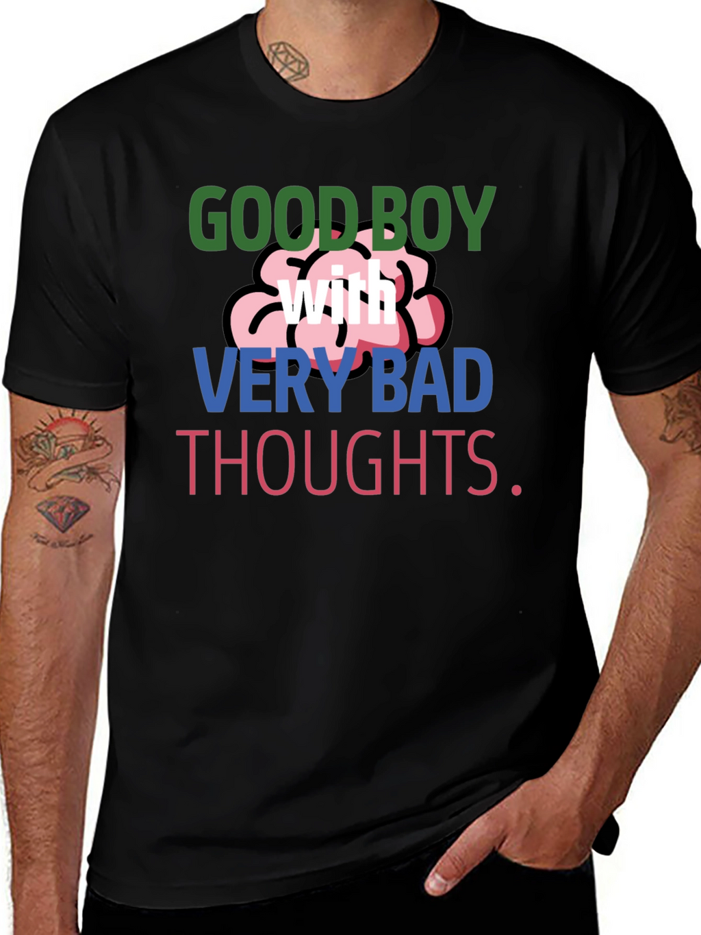 Good Boy with Very Bad Thoughts T-Shirt