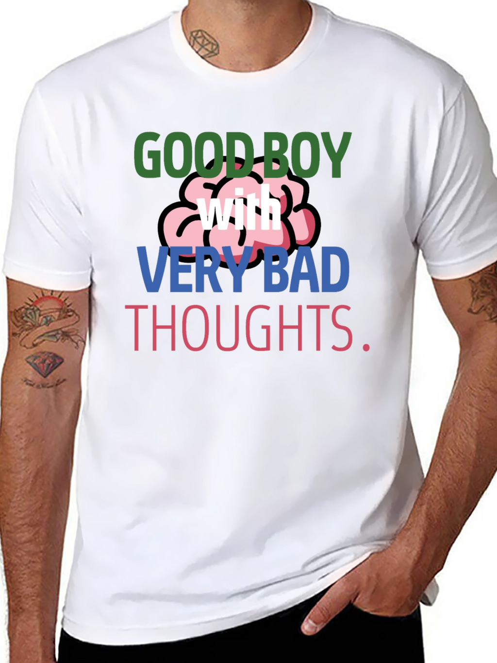 Good Boy with Very Bad Thoughts T-Shirt
