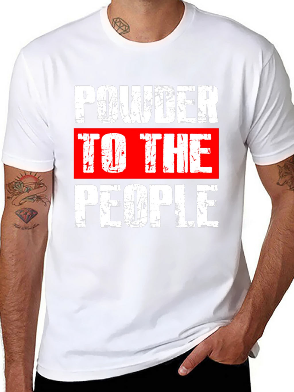 Powder to the People Graphic Tee