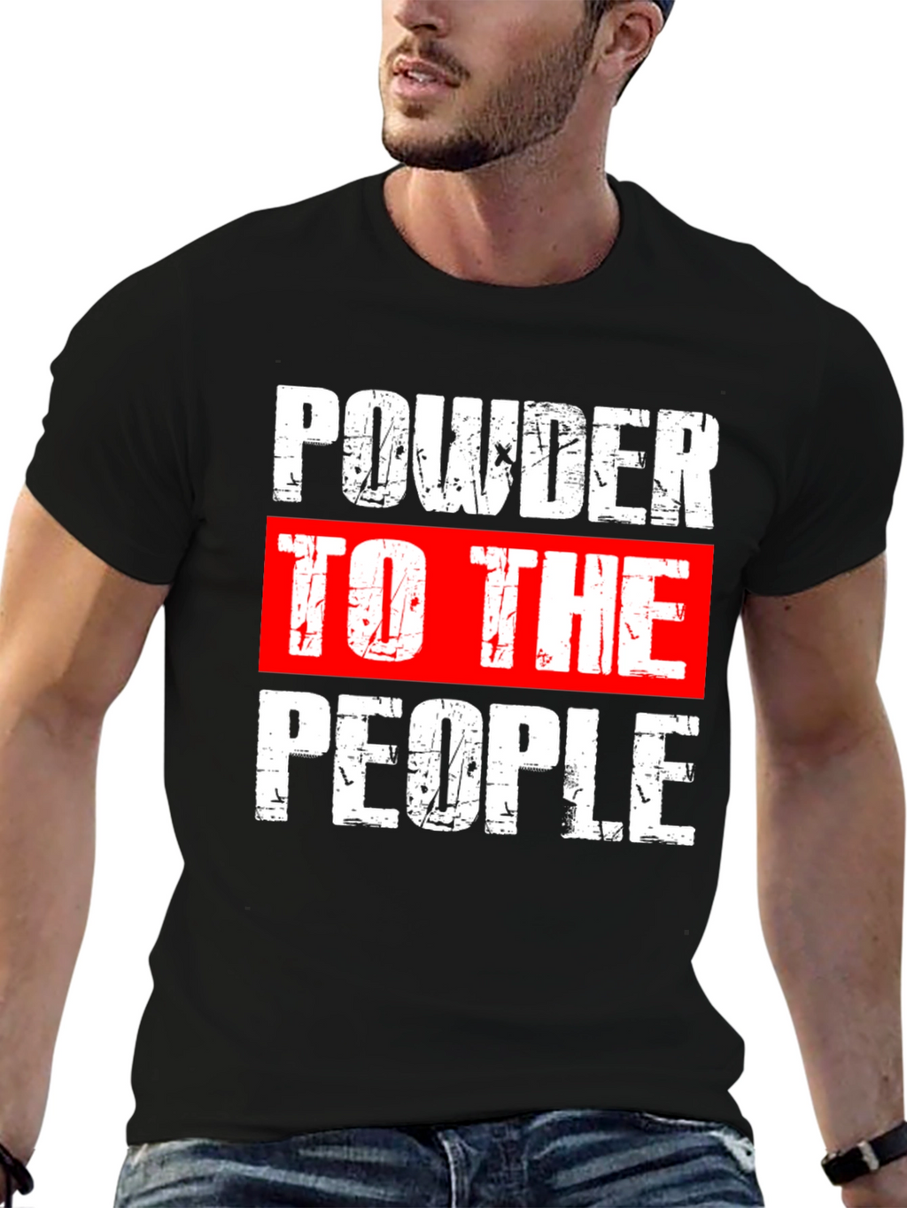 Powder to the People Graphic Tee