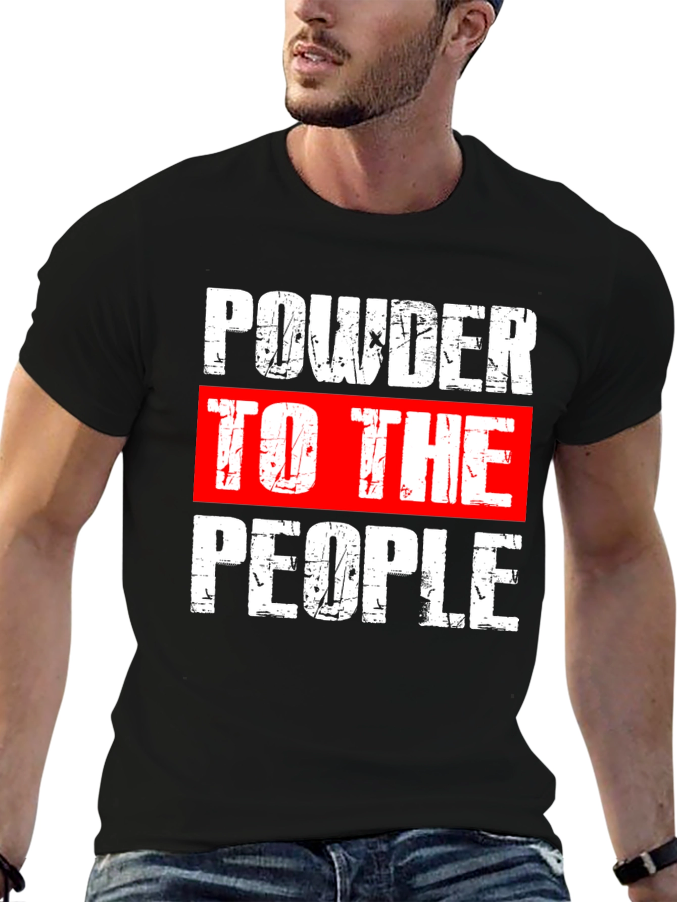 Powder to the People Graphic Tee
