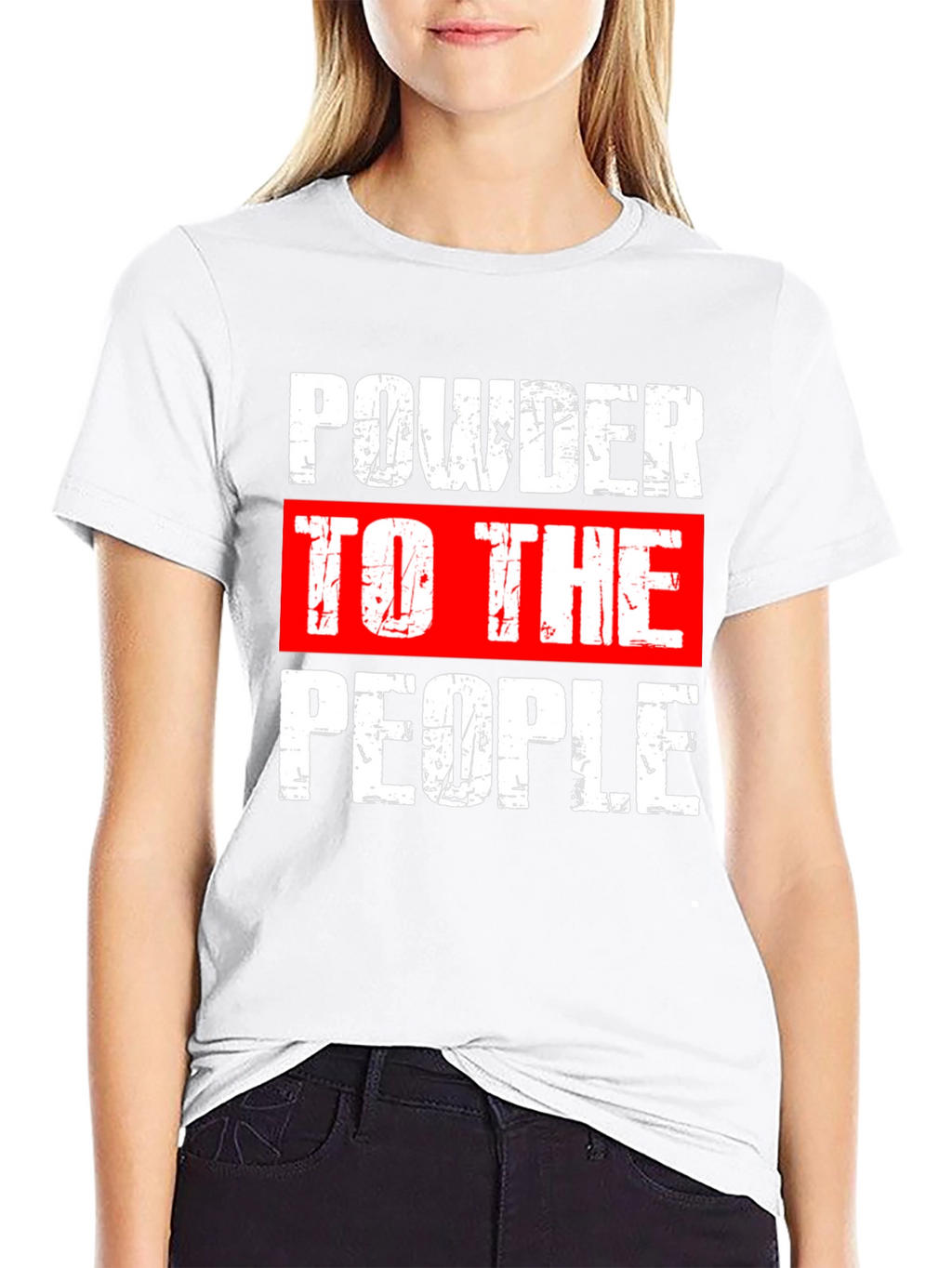 Powder to the People Graphic Tee