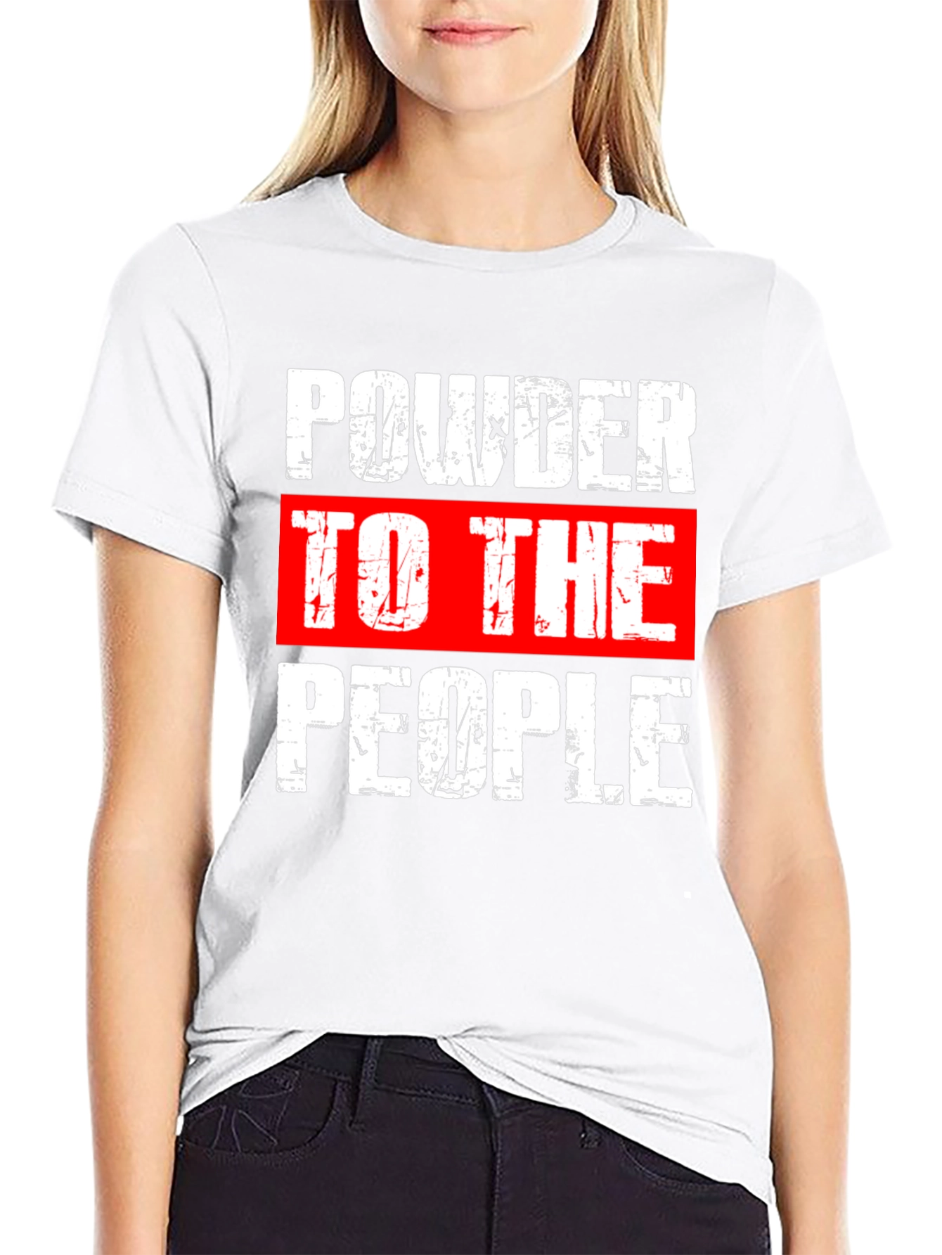 Powder to the People Graphic Tee