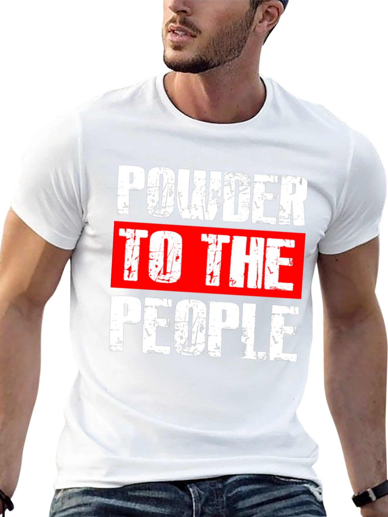 Powder to the People Graphic Tee