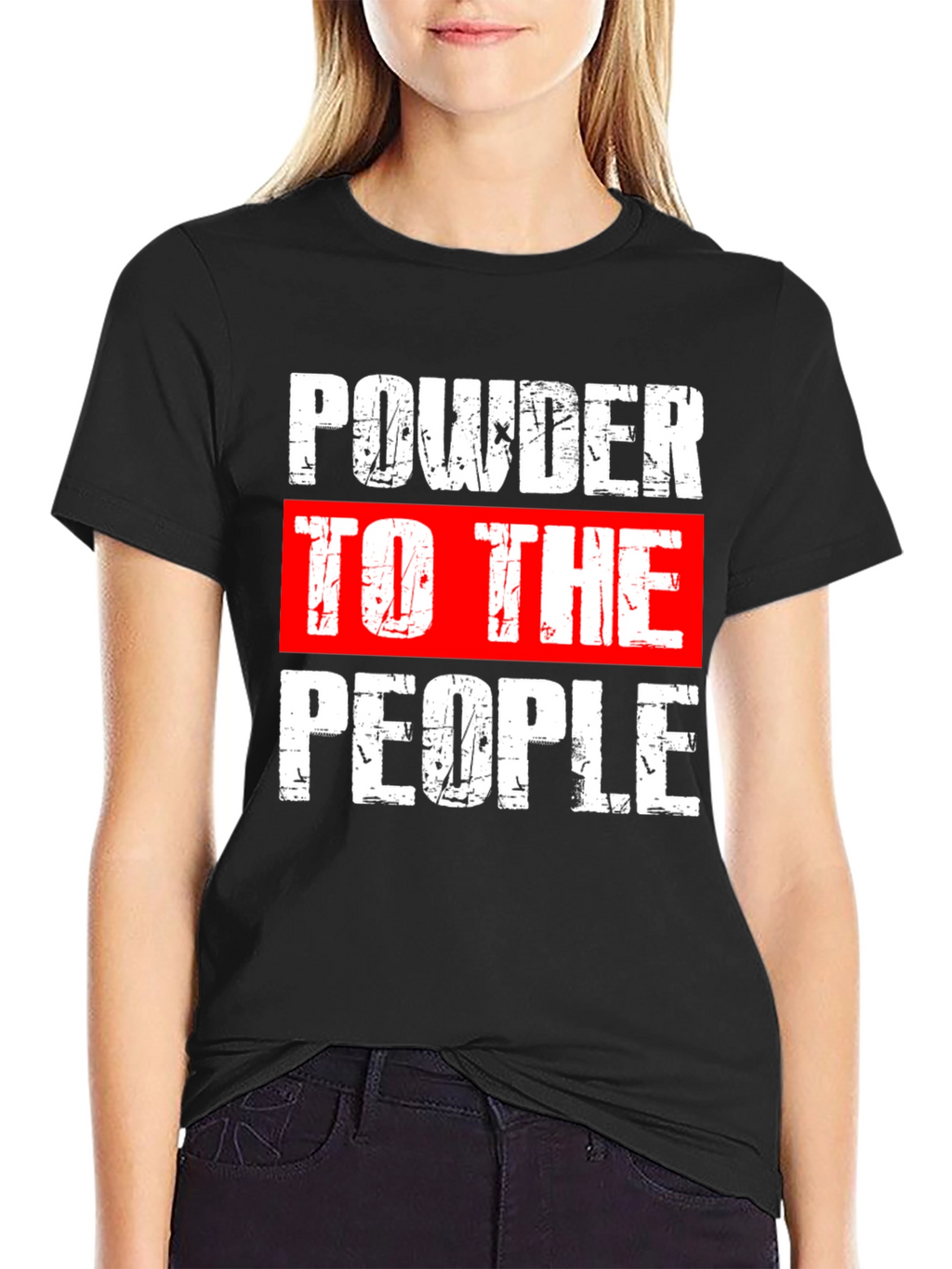 Powder to the People Graphic Tee