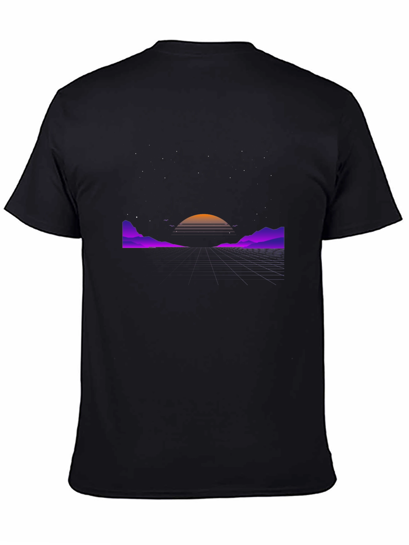 Retro Sunset T-Shirt - Vintage 80s Style Tee