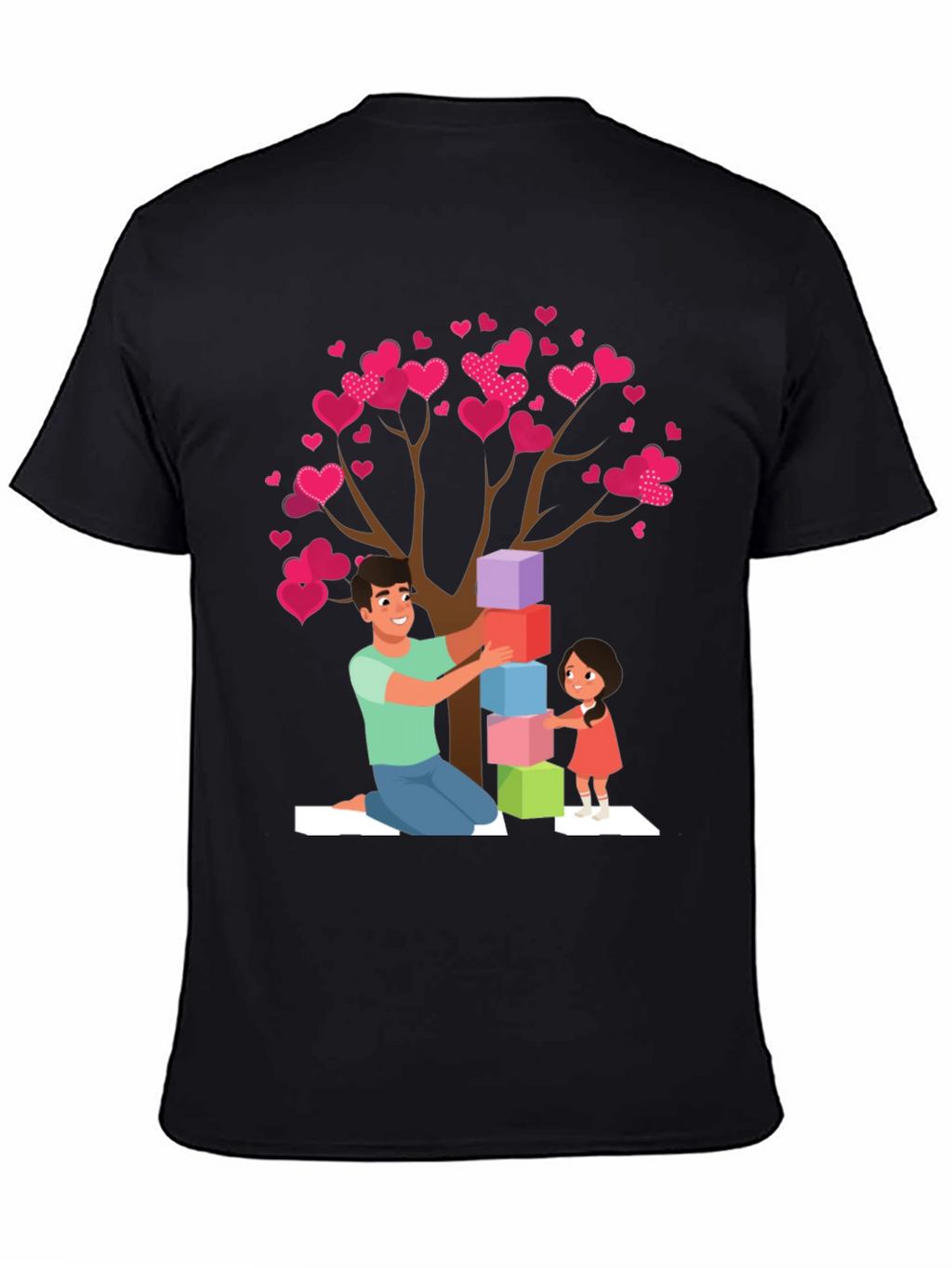 Heart Tree Dad & Daughter Tee