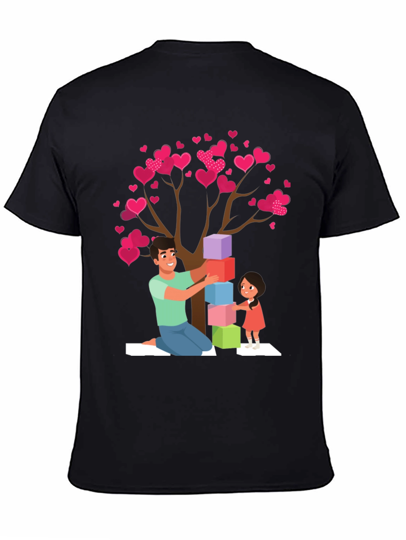 Heart Tree Dad & Daughter Tee