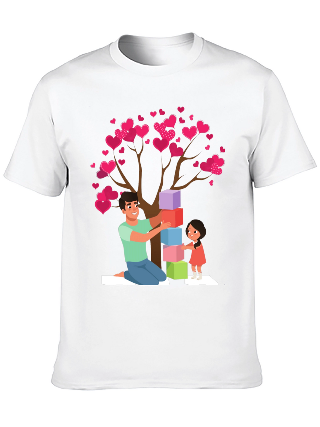 Heart Tree Dad & Daughter Tee