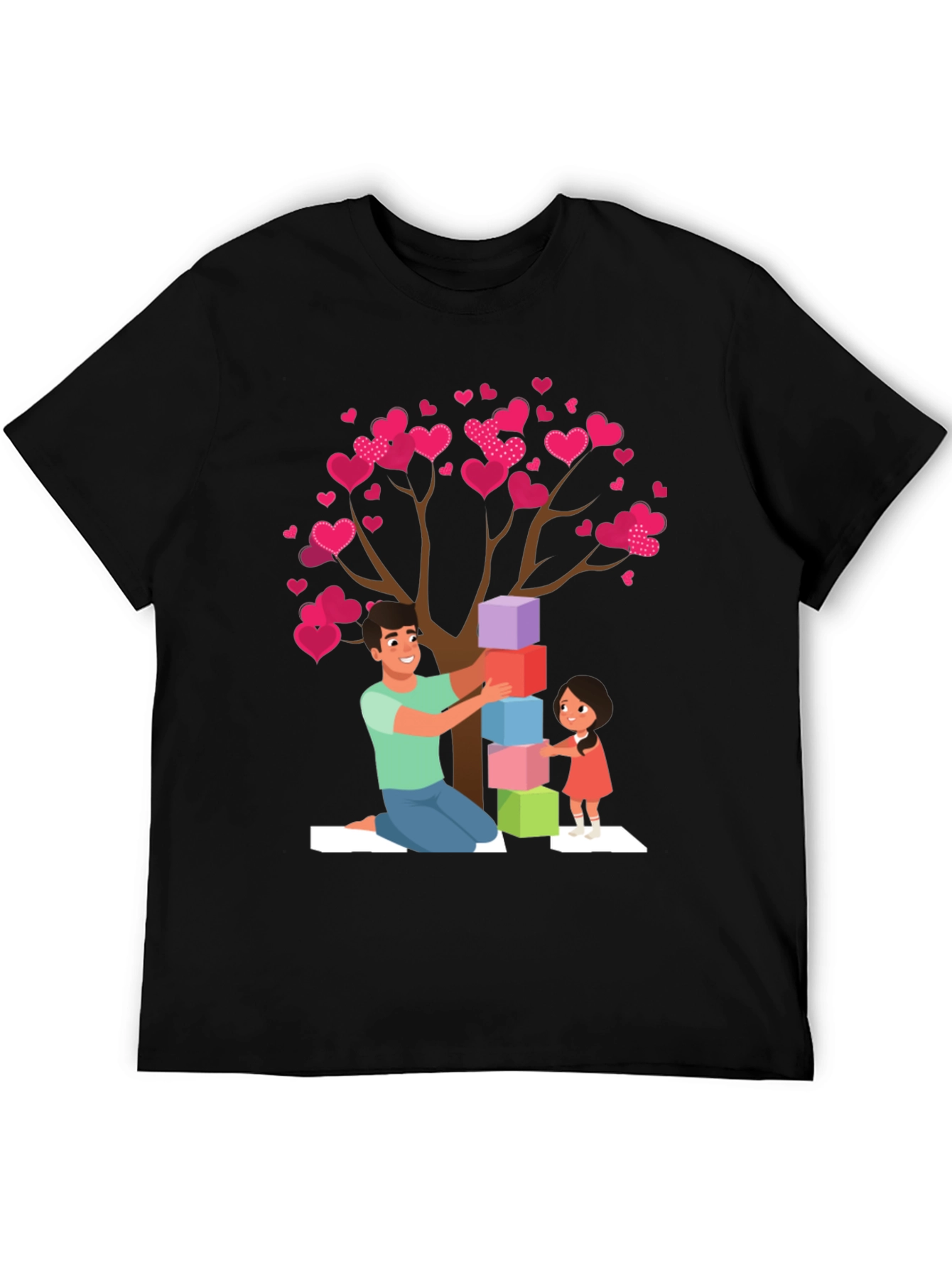 Heart Tree Dad & Daughter Tee