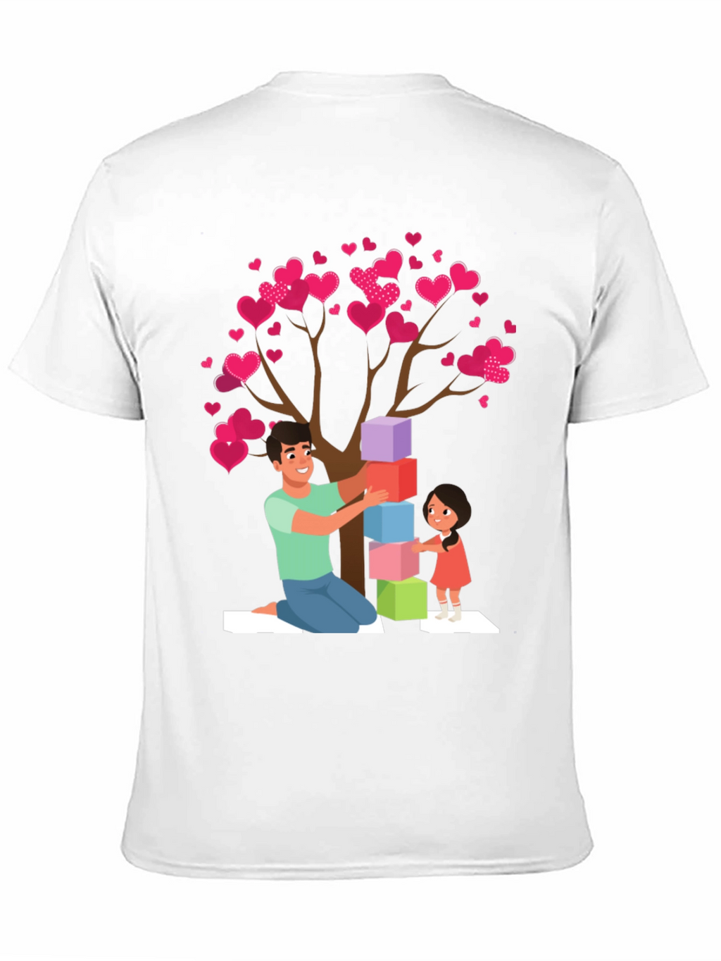 Heart Tree Dad & Daughter Tee