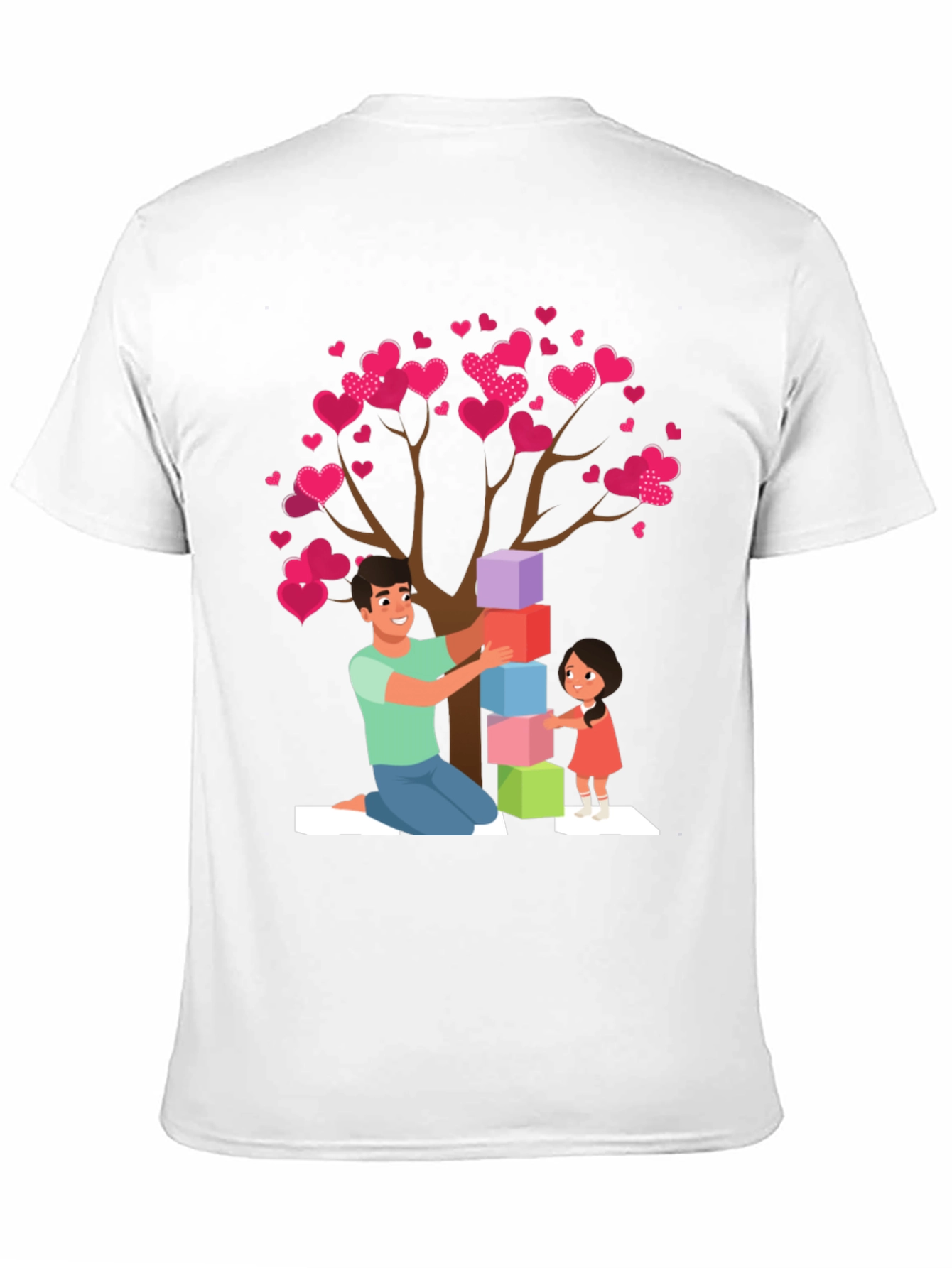 Heart Tree Dad & Daughter Tee