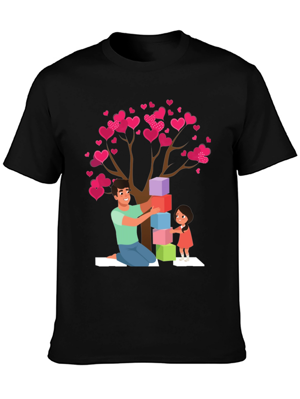 Heart Tree Dad & Daughter Tee