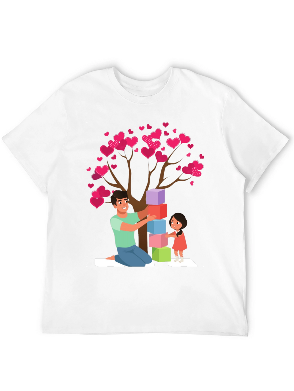 Heart Tree Dad & Daughter Tee