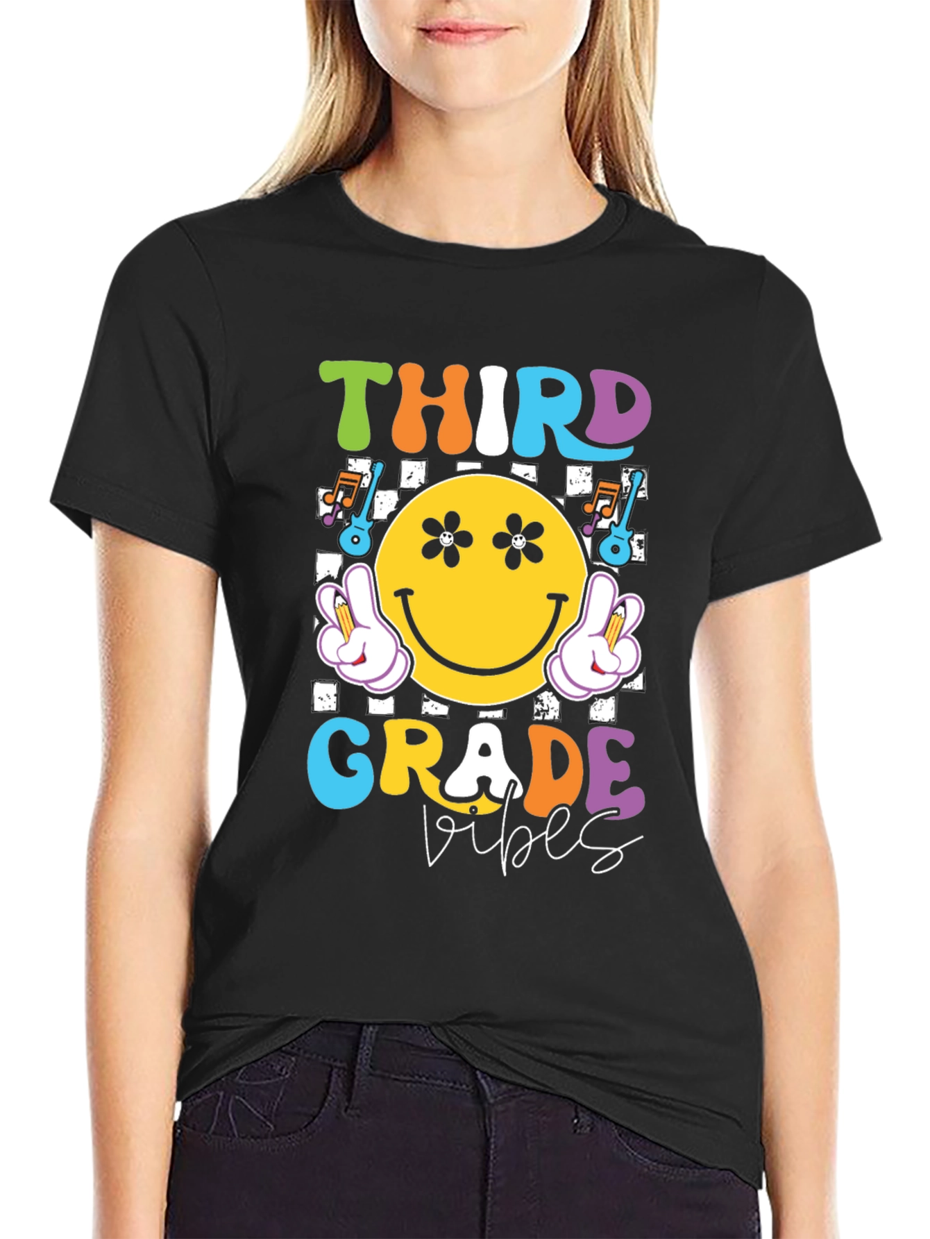 Third Grade Vibes Graphic Tee