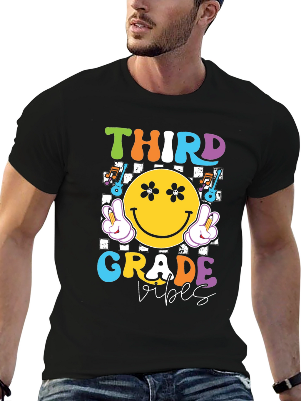 Third Grade Vibes Graphic Tee