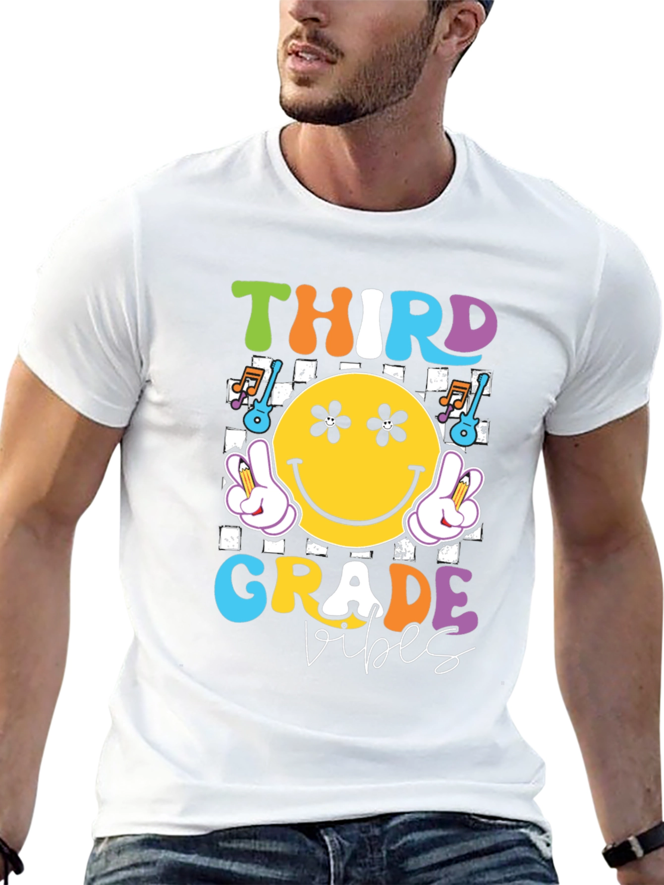 Third Grade Vibes Graphic Tee