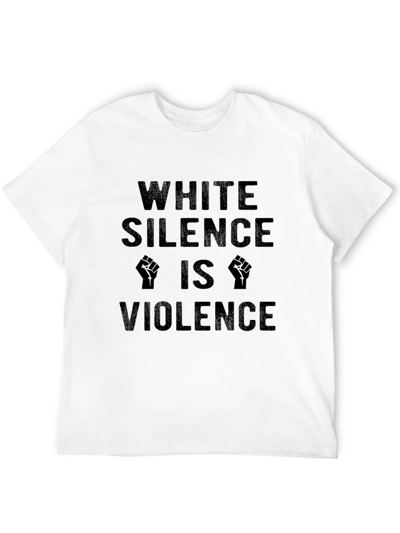 White Silence is Violence Graphic T-Shirt