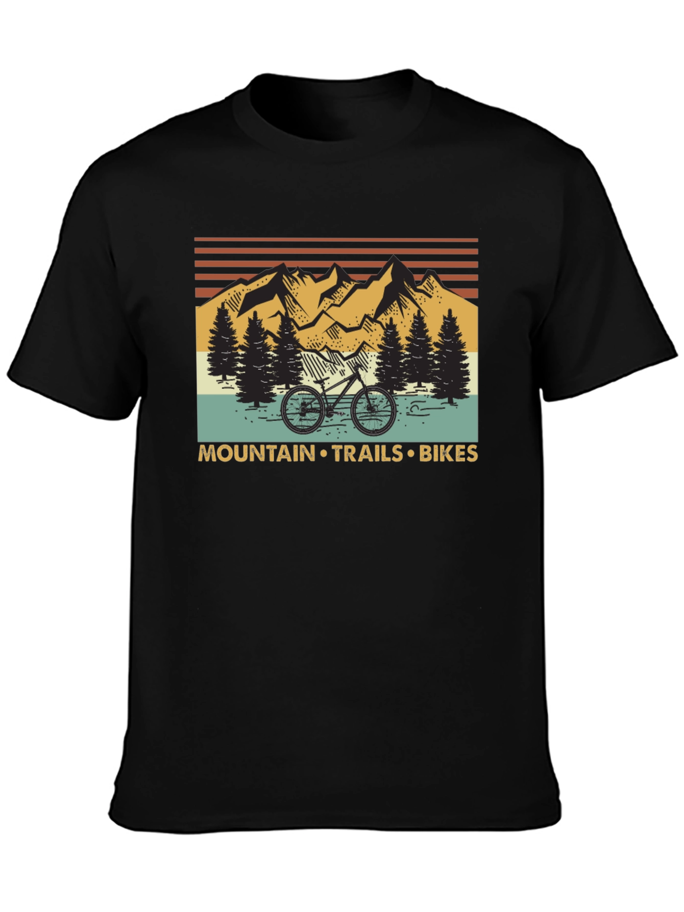 Mountain Trails Bikes Graphic T-Shirt