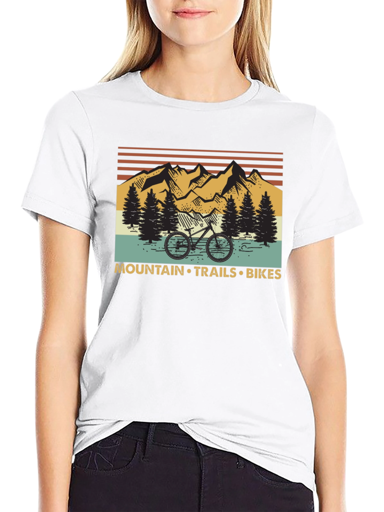Mountain Trails Bikes Graphic T-Shirt