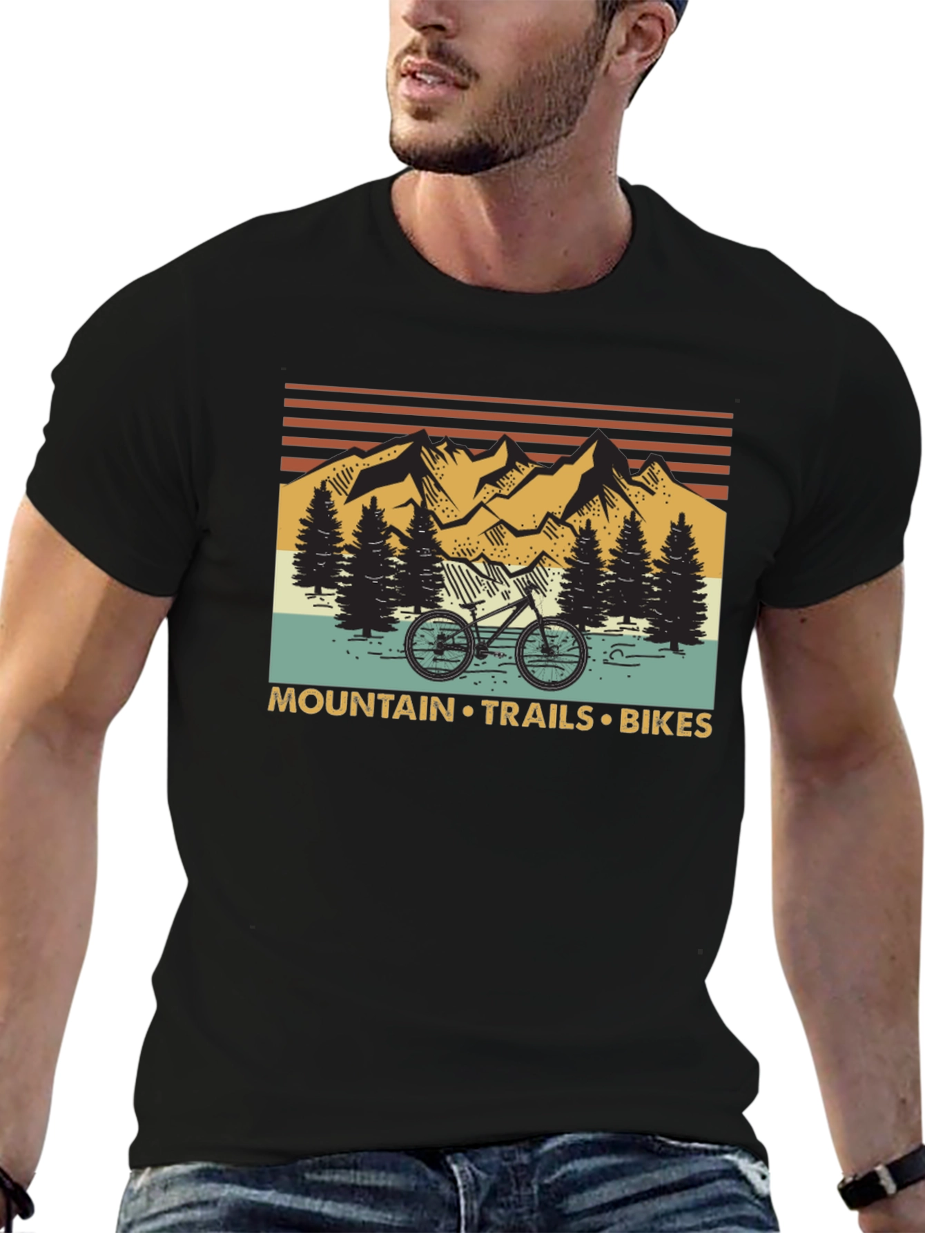 Mountain Trails Bikes Graphic T-Shirt