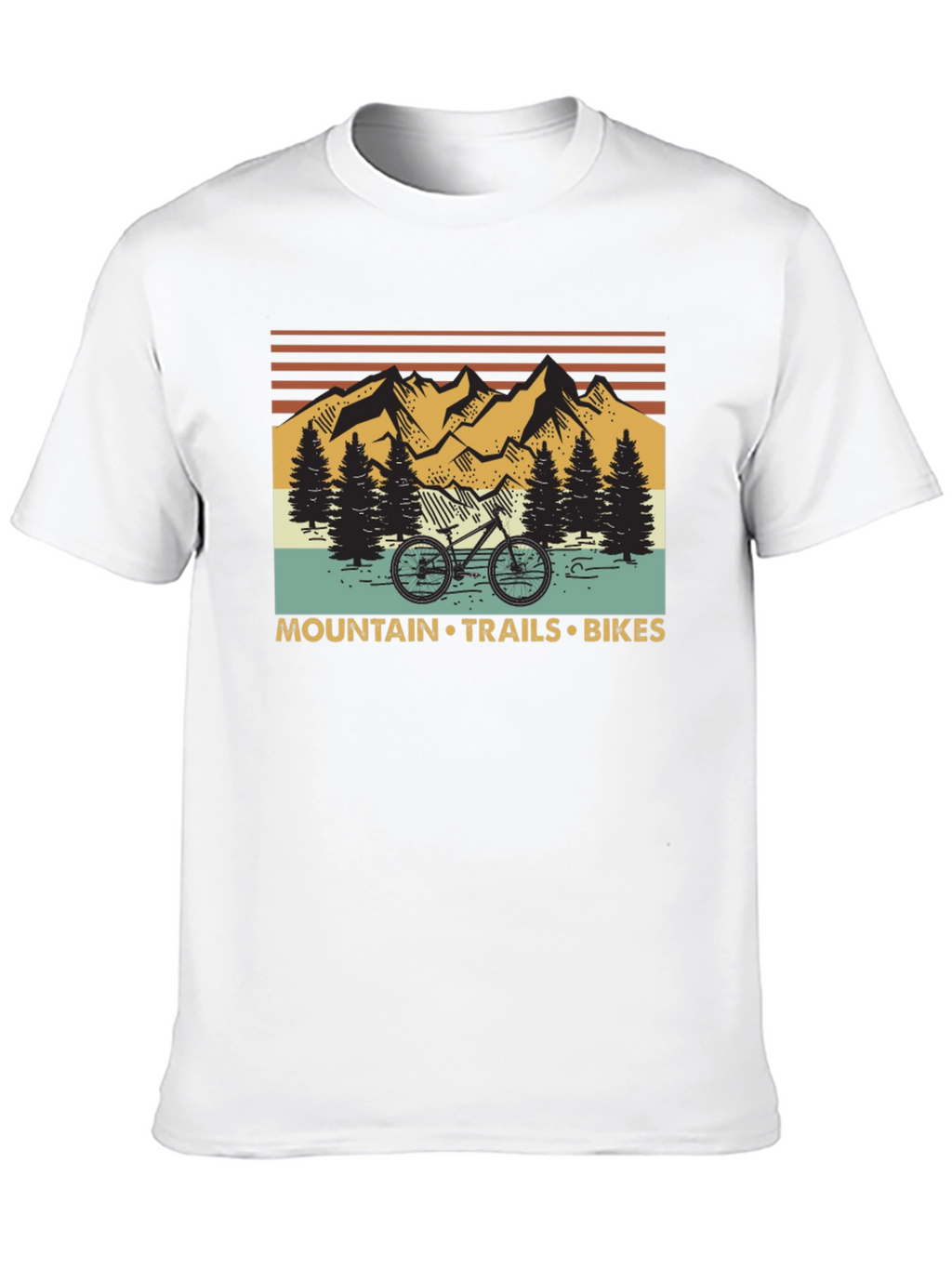 Mountain Trails Bikes Graphic T-Shirt