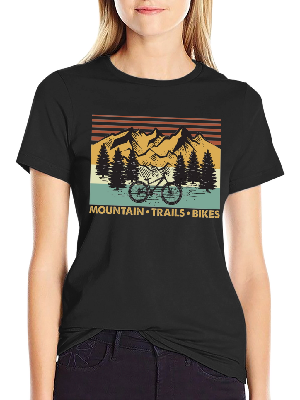 Mountain Trails Bikes Graphic T-Shirt