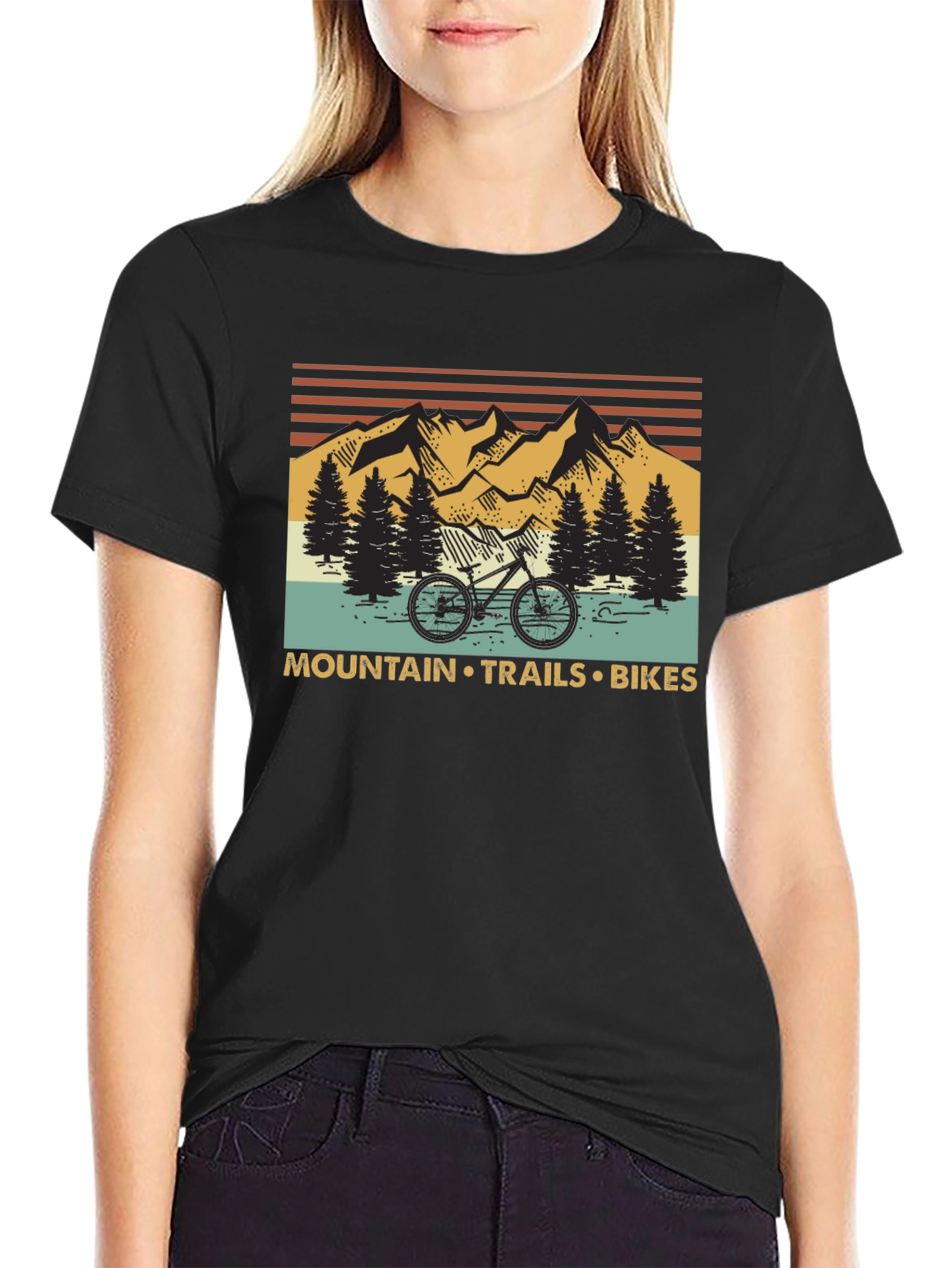 Mountain Trails Bikes Graphic T-Shirt
