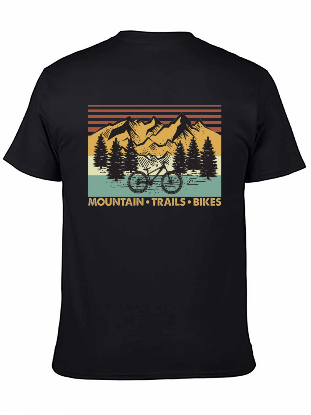 Mountain Trails Bikes Graphic T-Shirt