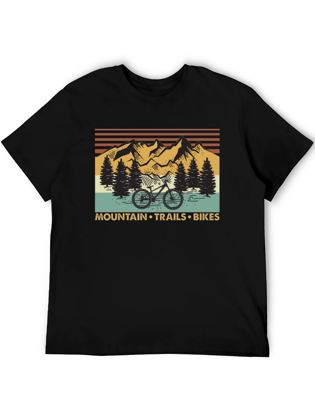 Mountain Trails Bikes Graphic T-Shirt