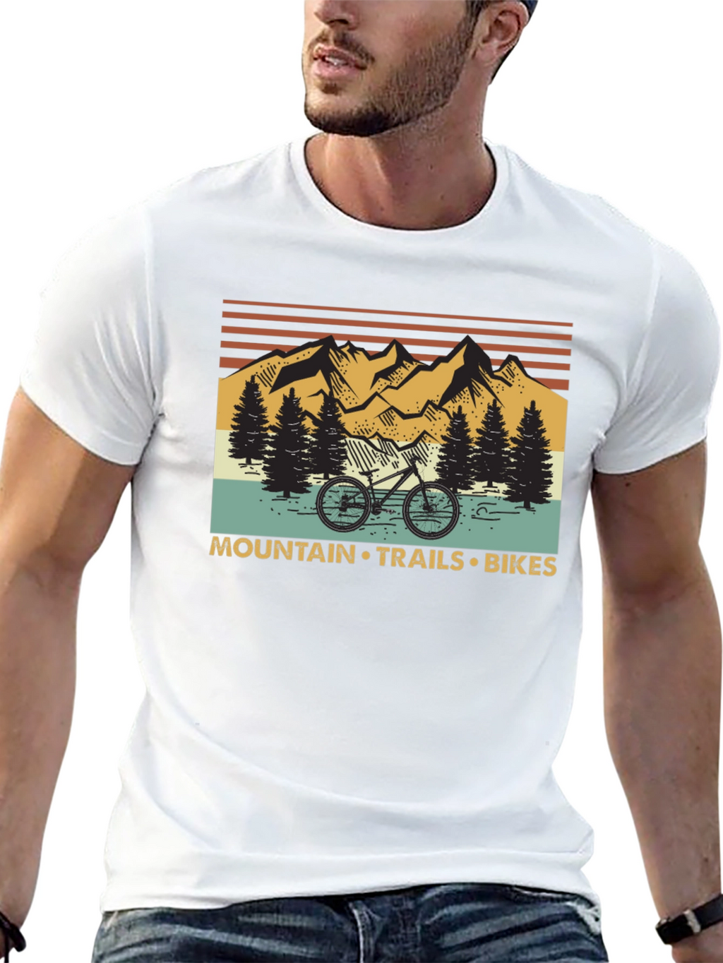 Mountain Trails Bikes Graphic T-Shirt